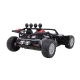 Buggy Racing 5 pojazd 2x200W szary na akumulator JS3168.SZA